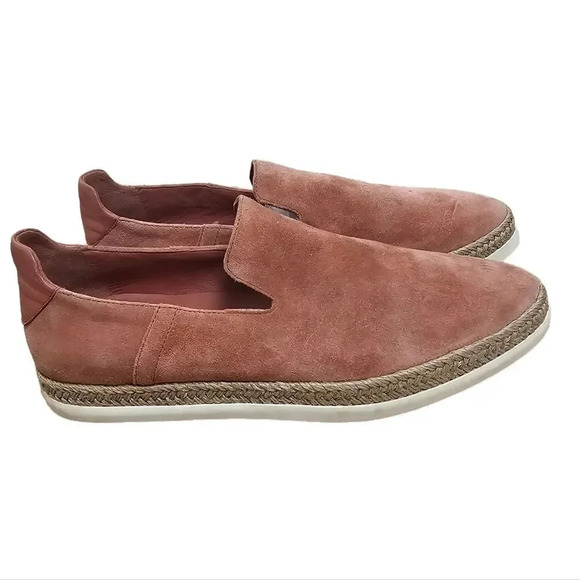 VINCE Dillon Espadrille‎ Sneaker Loafer Terracotta Pink Size US 7 EU 37 - Picture 1 of 9